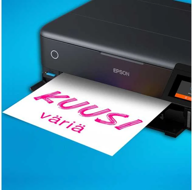 Daugiafunkcis nuotraukų spausdintuvas Epson EcoTank ET-8550, A3+, spausdinimas / kopijavimas / skenavimas, 6 spalvų rašalas, papildoma rašalo talpykla, Wi-Fi