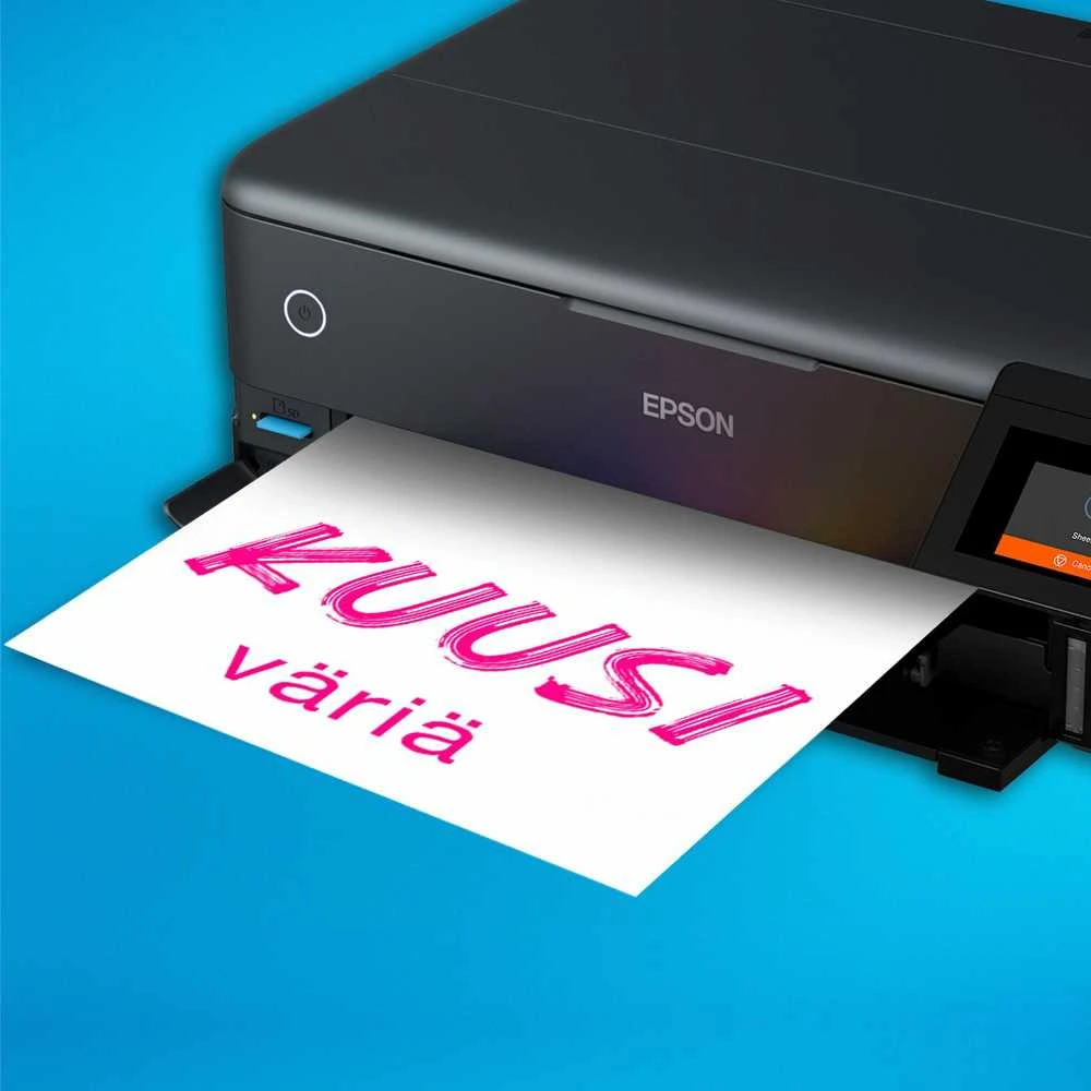 Daugiafunkcis nuotraukų spausdintuvas Epson EcoTank ET-8550, A3+, spausdinimas / kopijavimas / skenavimas, 6 spalvų rašalas, papildoma rašalo talpykla, Wi-Fi