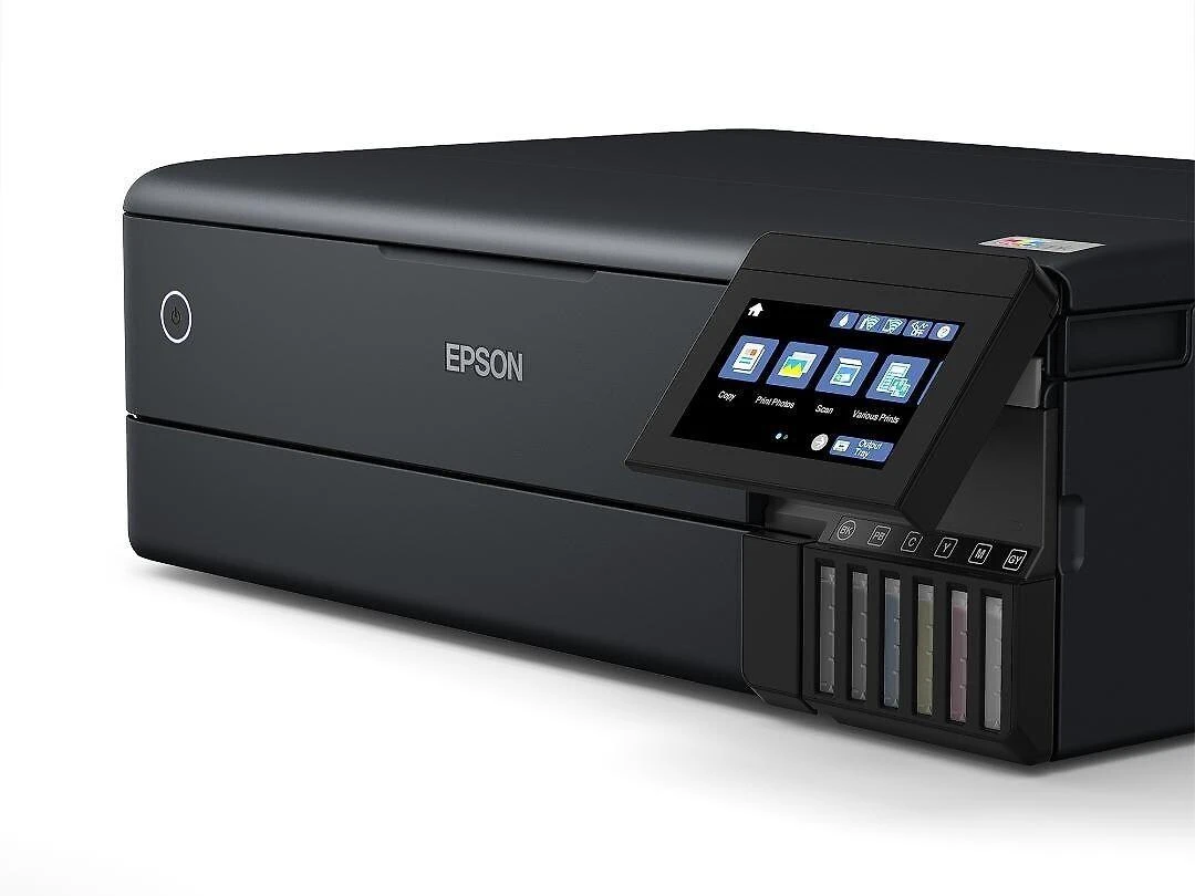 Daugiafunkcis nuotraukų spausdintuvas Epson EcoTank ET-8550, A3+, spausdinimas / kopijavimas / skenavimas, 6 spalvų rašalas, papildoma rašalo talpykla, Wi-Fi