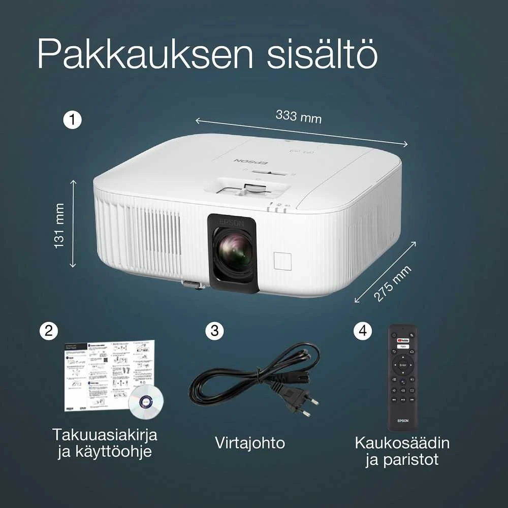 „Full HD“ projektorius Epson CO-FH01 (V11HA84040)