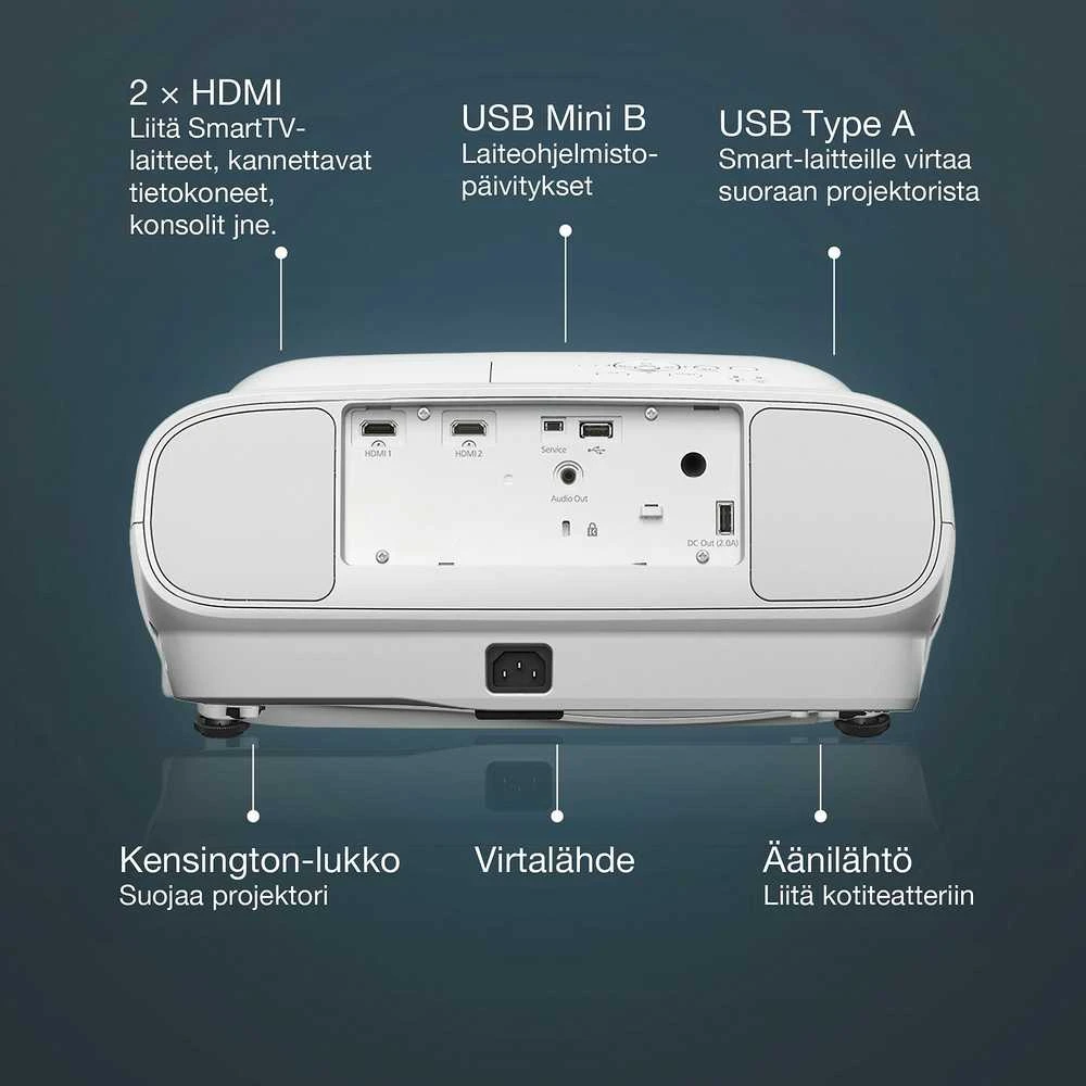 Projektorius 4K PRO-UHD Epson EH-TW7000 (V11H961040)