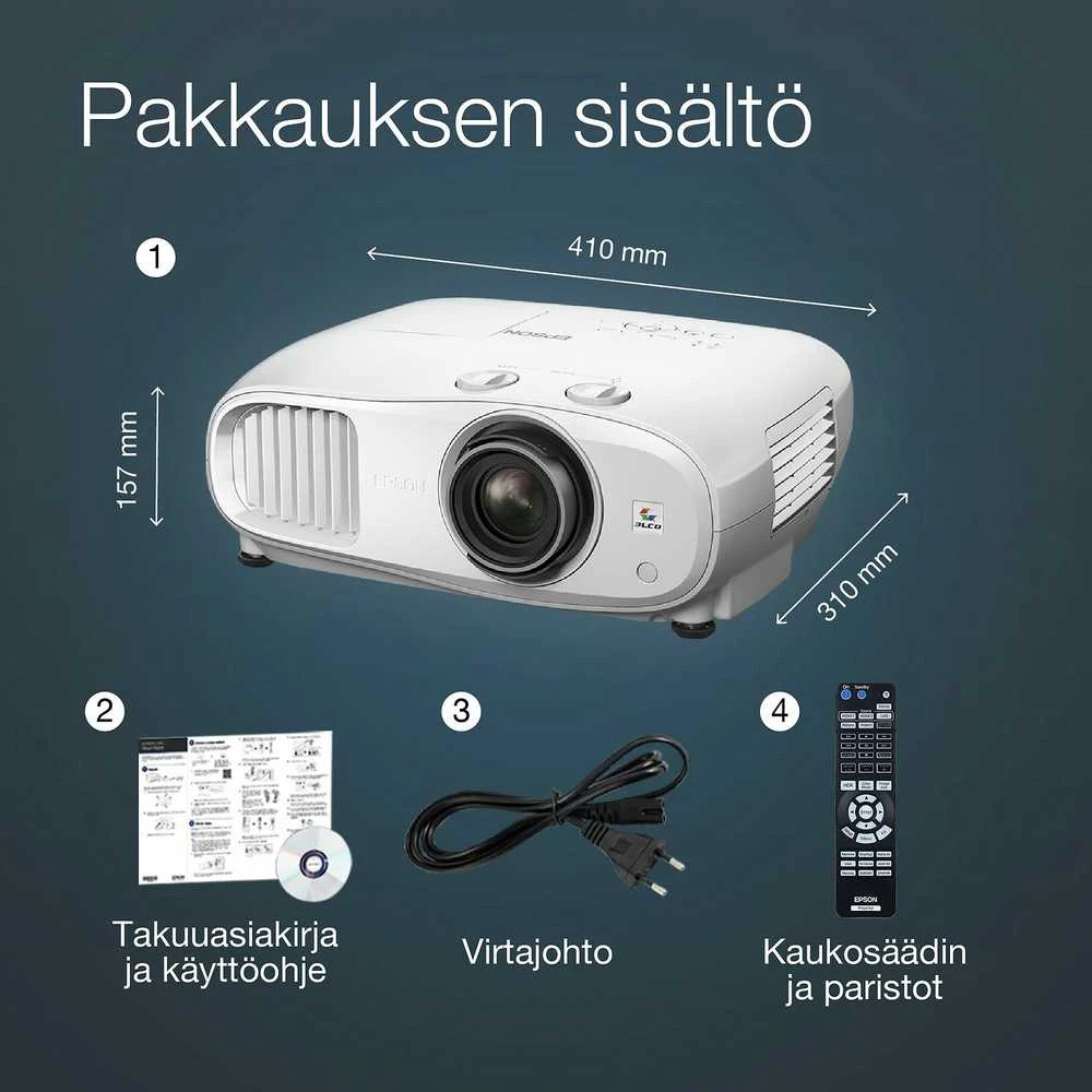 Projektorius 4K PRO-UHD Epson EH-TW7100 (V11H959040)