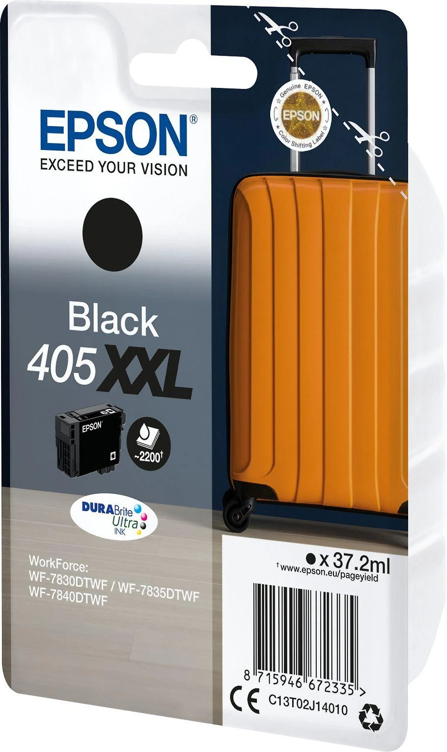 Epson 405 XXL ink, juodas