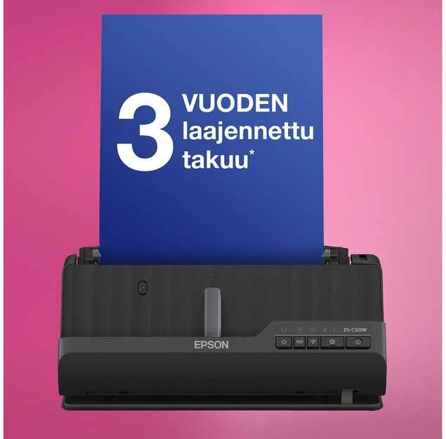 Skeneris Epson | Kompaktiškas Wi-Fi skaitytuvas | ES-C320W | Lakštinis | Bevielis