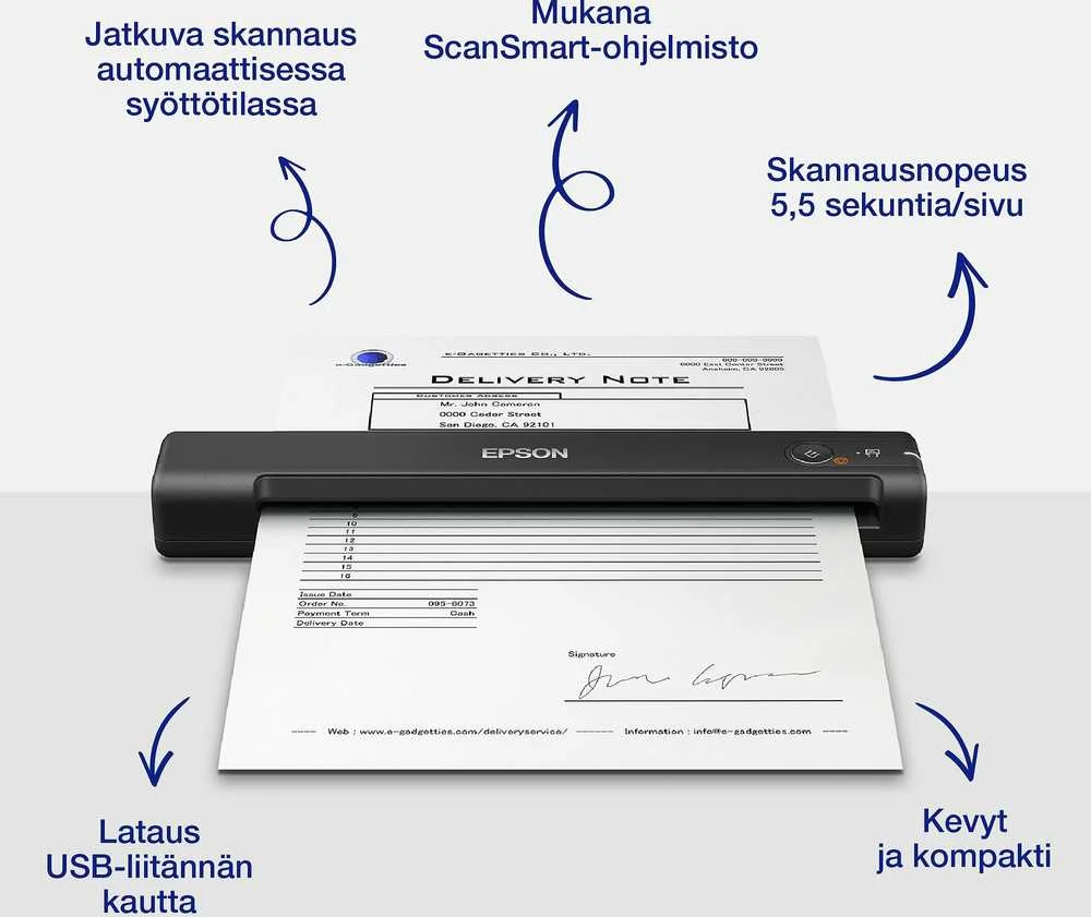 Skaitytuvas Epson WorkForce ES-50