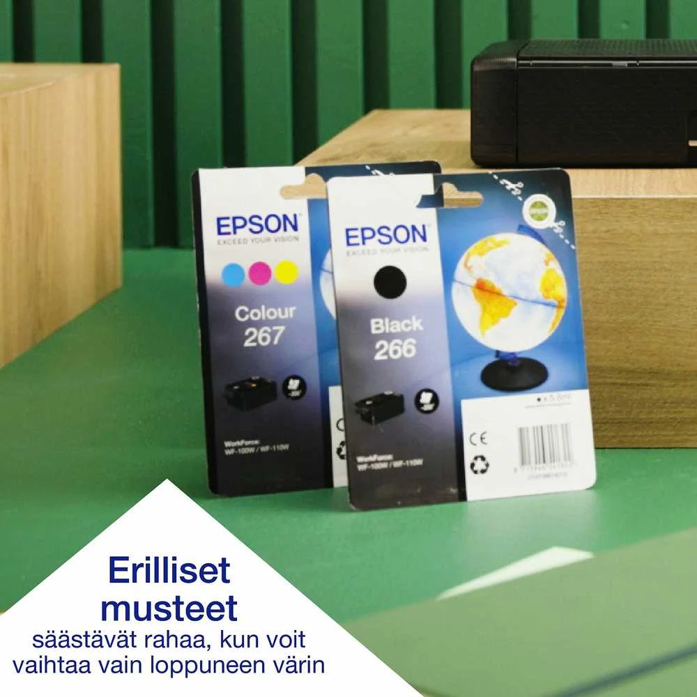 Epson WorkForce WF-110W rašalinis spausdintuvas Spalva 5760 x 1440 DPI A4 „Wi-Fi“