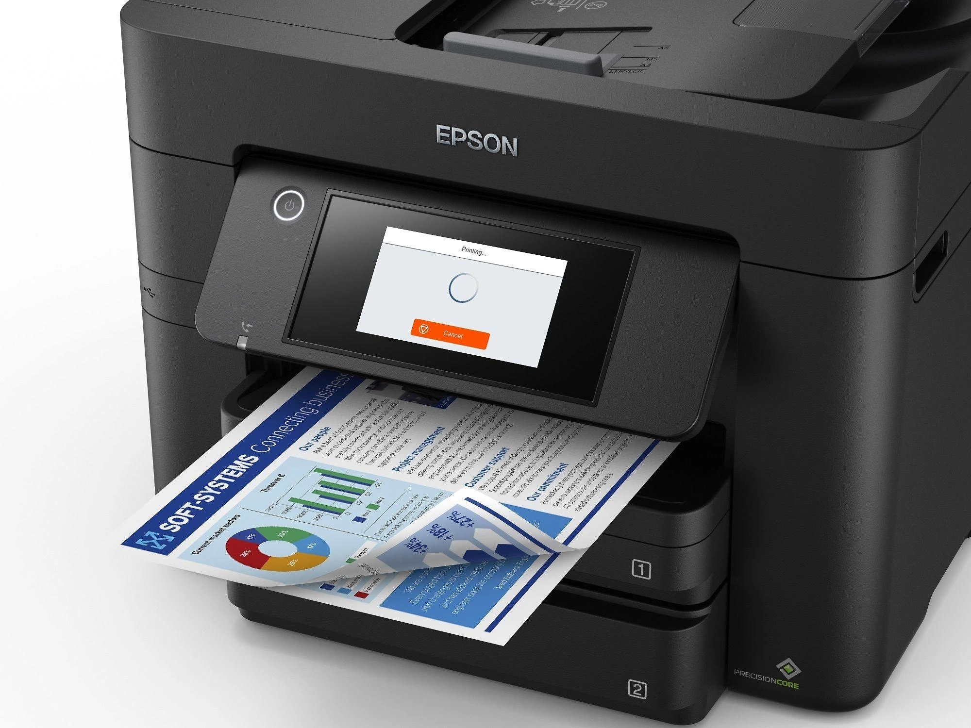 Spausdintuvas Epson WorkForce Pro WF-4830DTWF