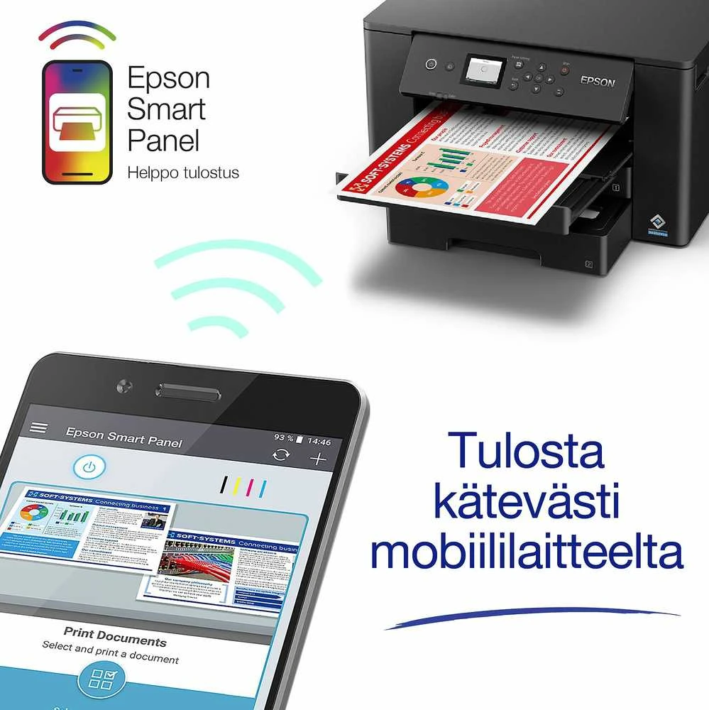 Spausdintuvas T Epson WorkForce WF-7310DTW Tintenstrahldrucker A3/A4/LAN/WLAN/Duplex