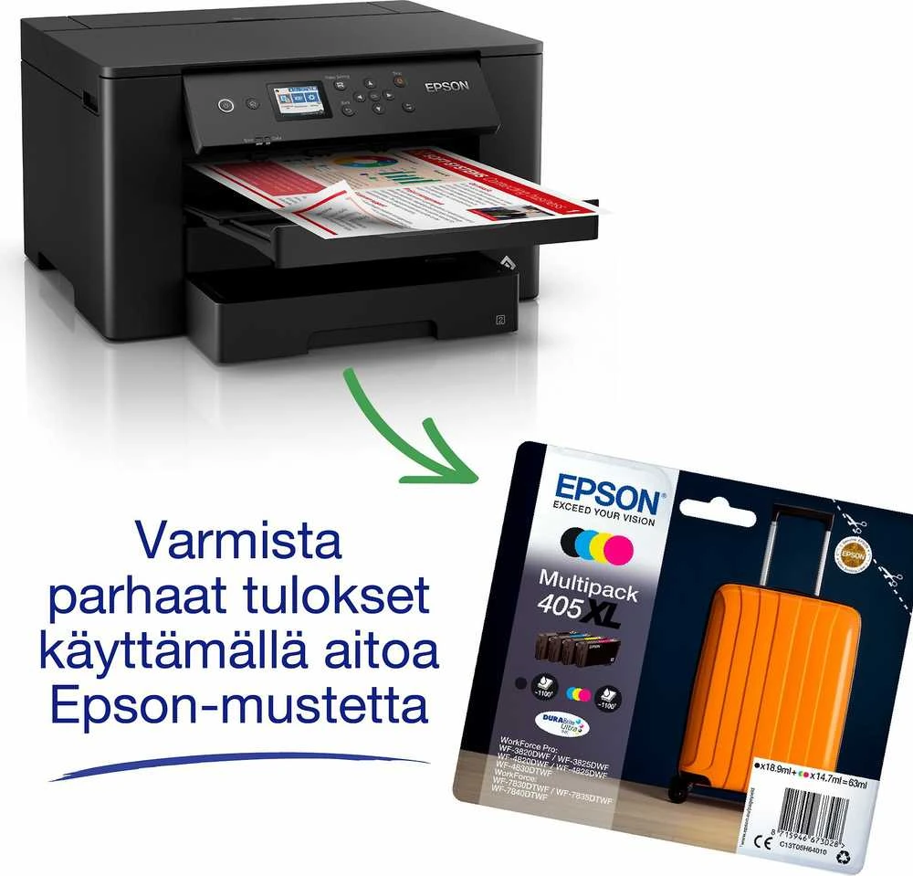 Spausdintuvas T Epson WorkForce WF-7310DTW Tintenstrahldrucker A3/A4/LAN/WLAN/Duplex
