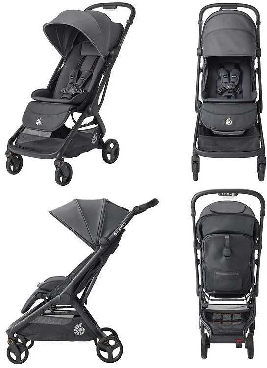 Ergobaby Metro 3 matkarattaat, Graphite Pilkas