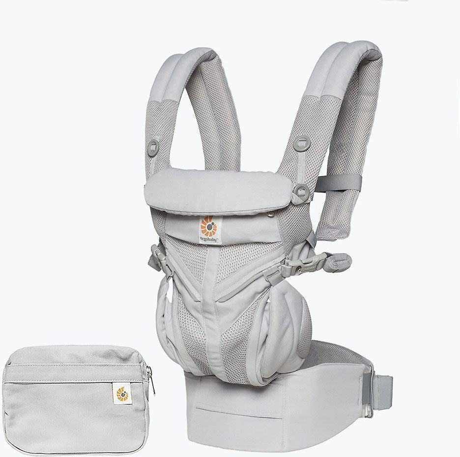 ERGOBABY nešioklė OMNI 360 COOL AIR Mesh, pearl pilkas, BCS360PGREY