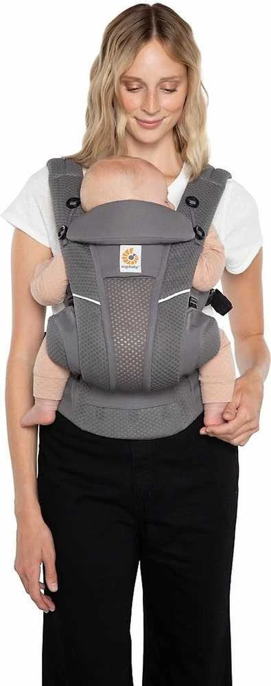 ERGOBABY nešioklė OMNI BREEZE, grafito pilkos spalvos, BCZ360PGRAPH
