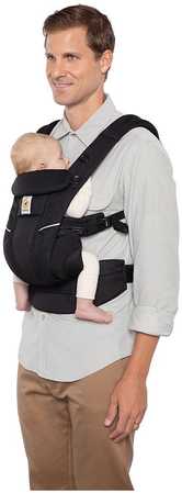 ERGOBABY nešioklė OMNI BREEZE, juodos spalvos, BCZ360PONYX