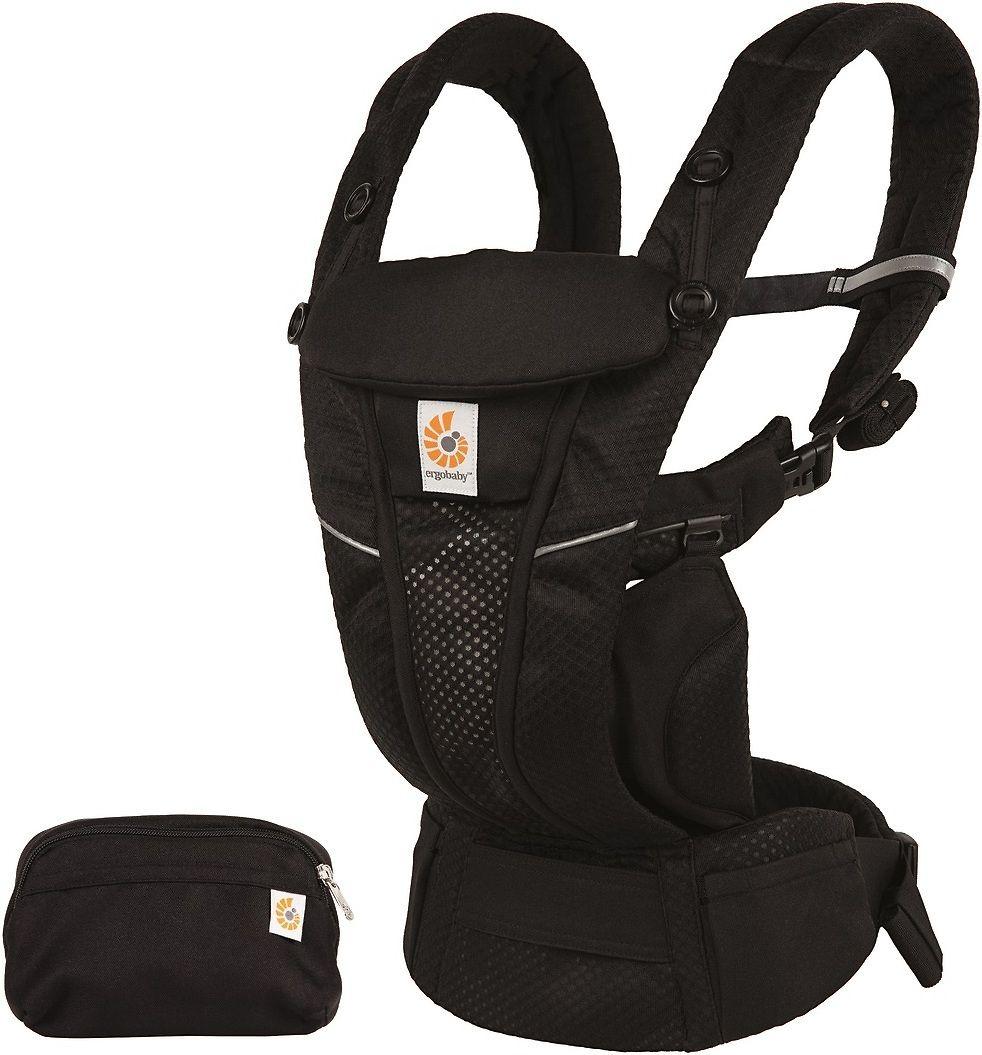 ERGOBABY nešioklė OMNI BREEZE, juodos spalvos, BCZ360PONYX
