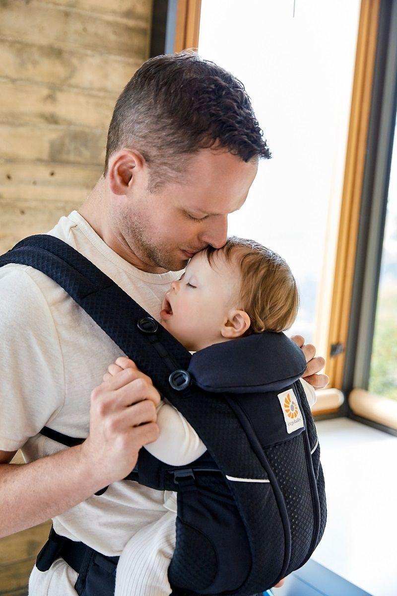 ERGOBABY nešioklė OMNI BREEZE, juodos spalvos, BCZ360PONYX