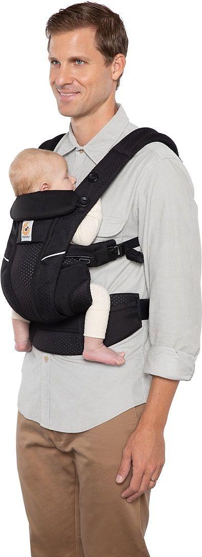 ERGOBABY nešioklė OMNI BREEZE, juodos spalvos, BCZ360PONYX