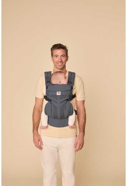 Ergobaby kūdikio nešioklė Omni Classic, 4 padėtys, 3,2–20,41 kg, BCS360MCHRGRY