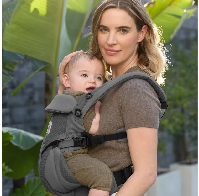 Ergobaby kūdikio nešioklė Omni Classic, 4 padėtys, 3,2–20,41 kg, BCS360MCHRGRY