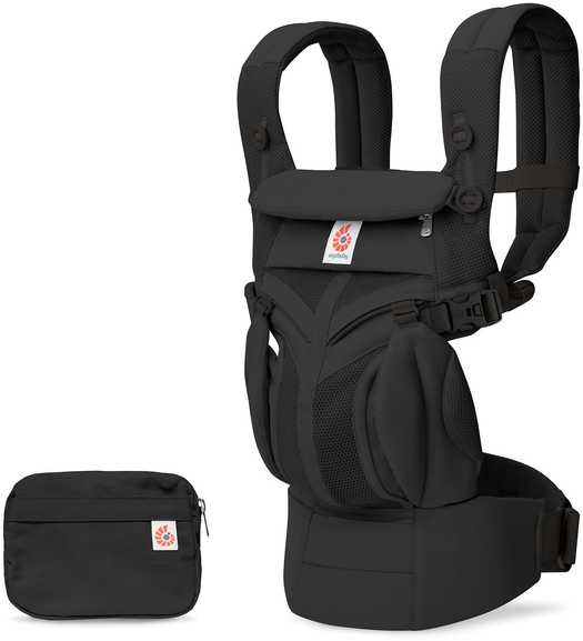 Ergobaby ergonominė kūdikio nešioklė Omni 360 Cool Air Mesh, 3,2–20 kg, BCS360PONYX