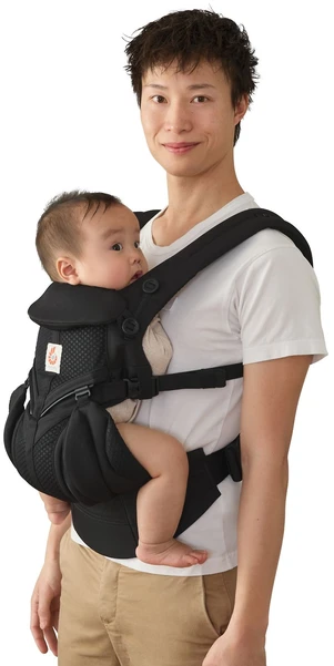 Ergobaby ergonominė kūdikio nešioklė Omni 360 Cool Air Mesh, 3,2–20 kg, BCS360PONYX