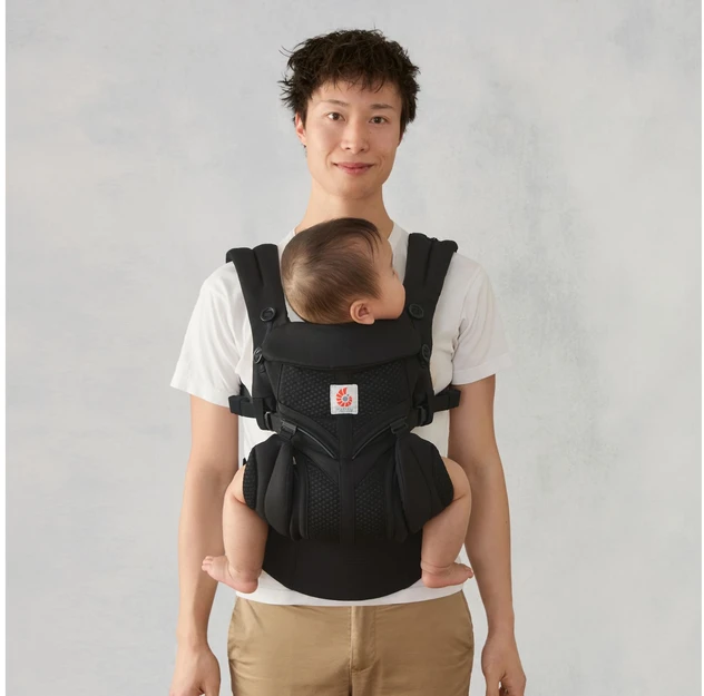 Ergobaby ergonominė kūdikio nešioklė Omni 360 Cool Air Mesh, 3,2–20 kg, BCS360PONYX
