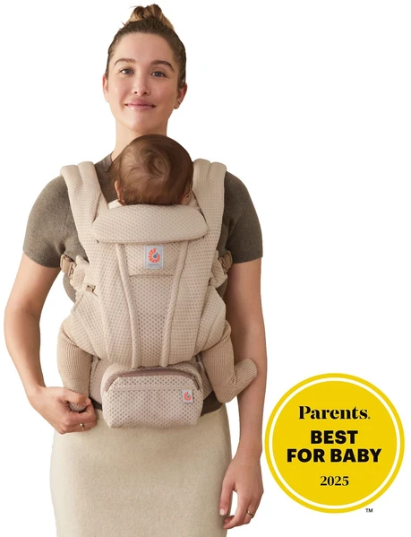 ERGOBABY OMNI DELUXE Mesh, Natural rusvai gelsvas