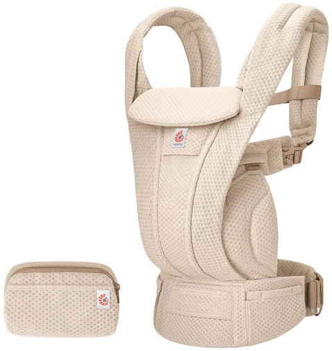ERGOBABY OMNI DELUXE Mesh, Natural rusvai gelsvas