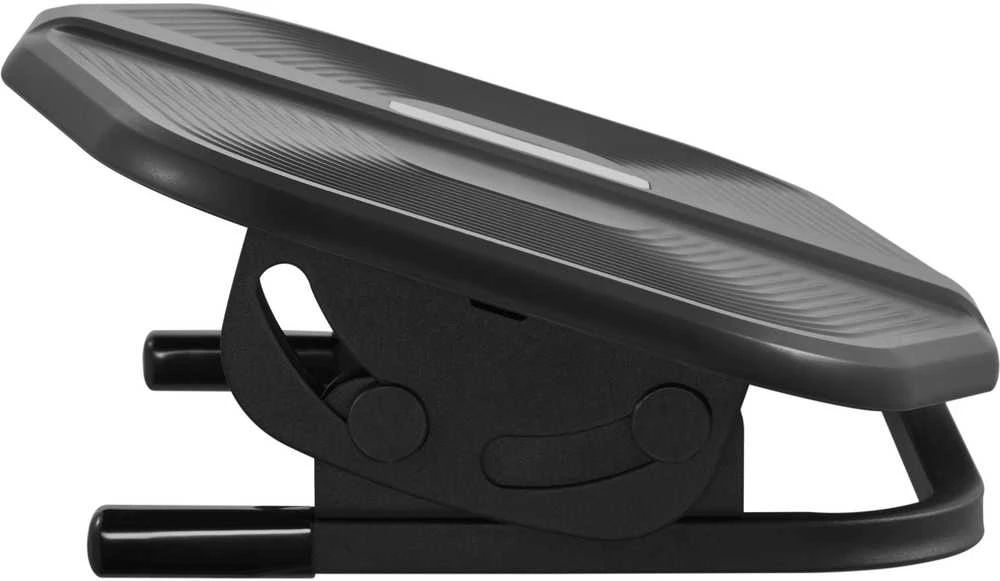 ErgoWork Footrest Zero -ergonominen jalkatuki, musta