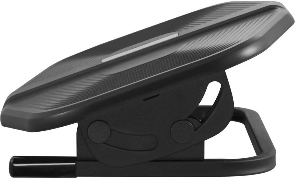 ErgoWork Footrest Zero -ergonominen jalkatuki, musta