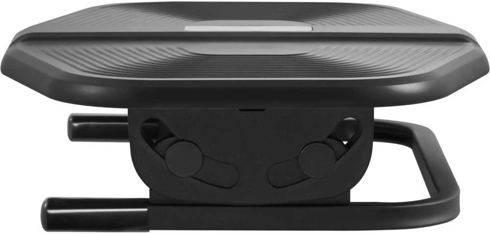 ErgoWork Footrest Zero -ergonominen jalkatuki, musta