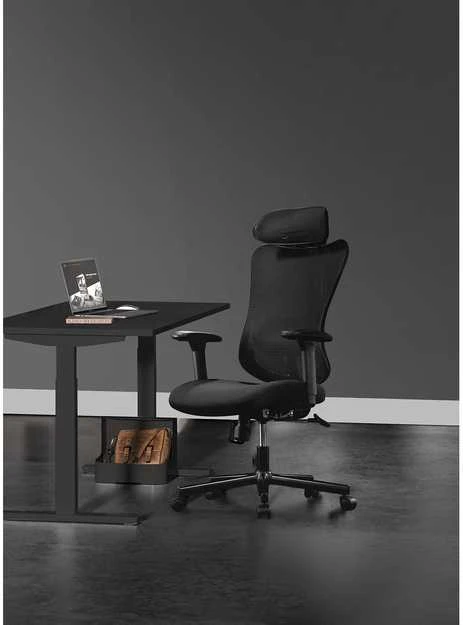 ErgoWork Lumbacker -työtuoli, musta