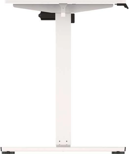 Kompiuterio stalas ErgoWork Nordic Home, Baltas
