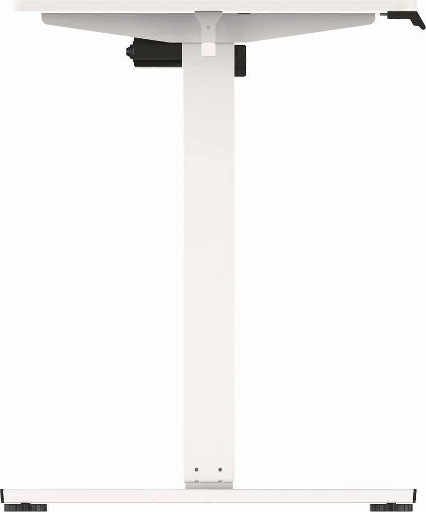 Kompiuterio stalas ErgoWork Nordic Home, Baltas
