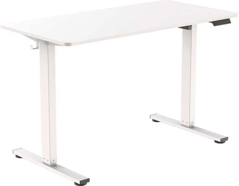 Kompiuterio stalas ErgoWork Nordic Home, Baltas