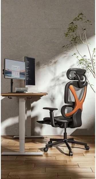 ErgoWork SpineX -työtuoli, musta