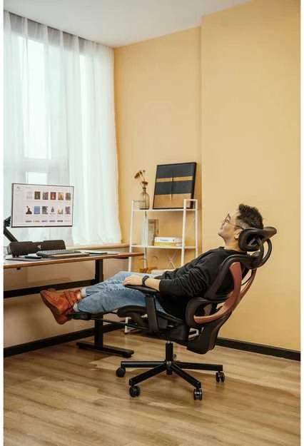 ErgoWork SpineX -työtuoli, musta