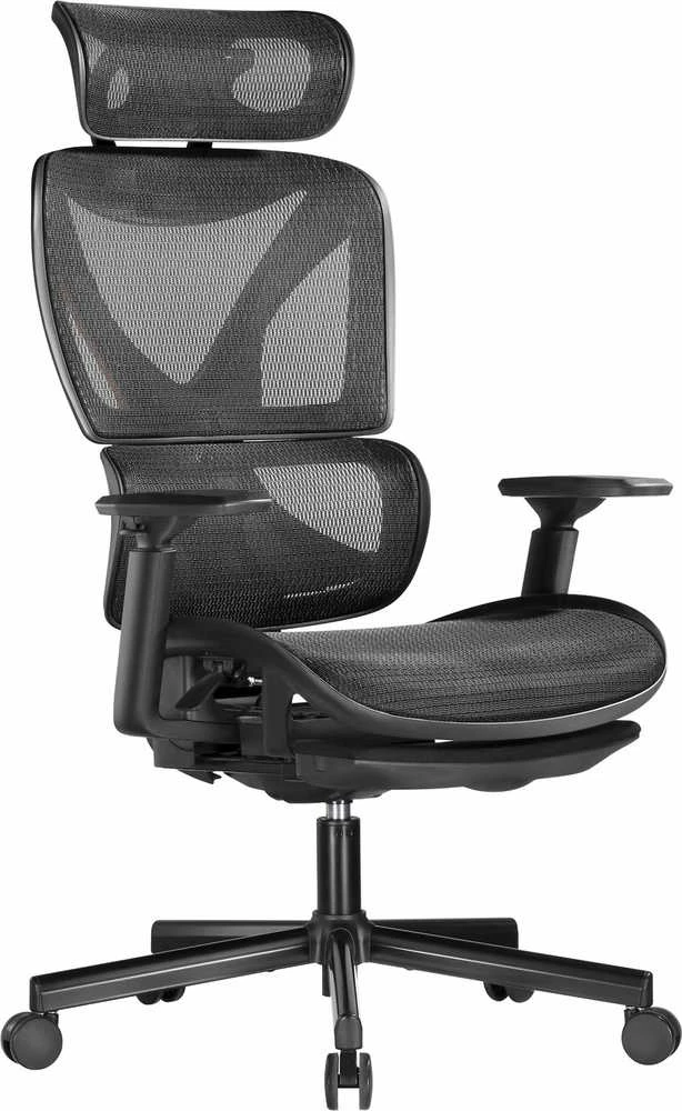 ErgoWork SpineX juoda tinklinė biuro kėdė