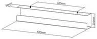 ErgoWork Steel Cable Rack kabelių lovelis, juodas