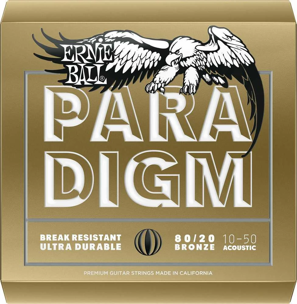 Stygos ak. gitarai Ernie Ball Paradigm Bronze 0.010 - 0.050