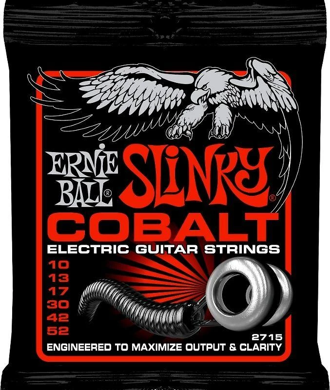 Stygos el. gitarai Ernie Ball Slinky Cobalt 10-52