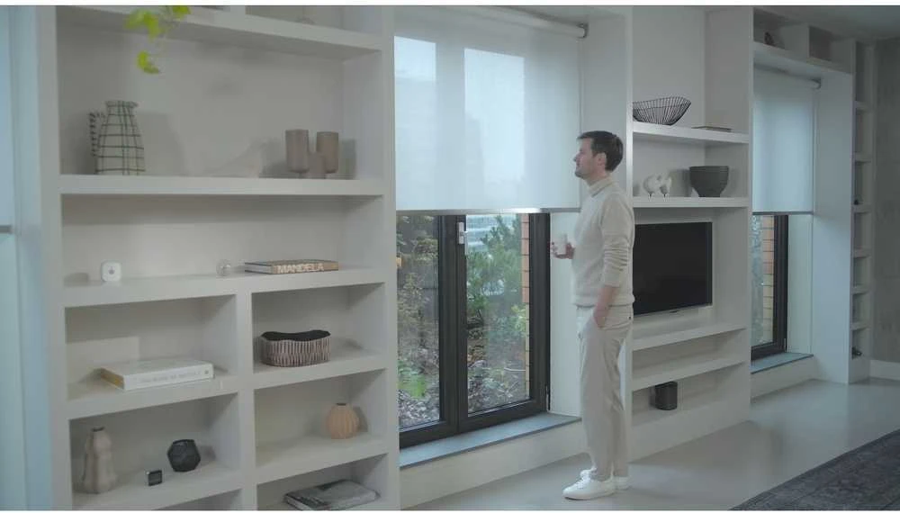 Eve Home „Eve Motionblinds“ roletų atnaujinimo rinkinys („Matter“) – variklis didelio skersmens vamzdžiams