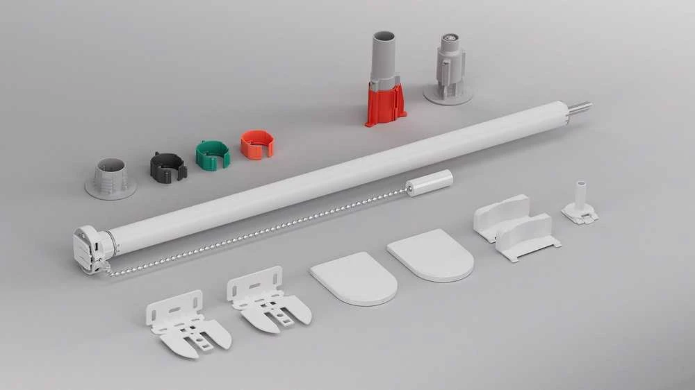 Eve Home „Eve Motionblinds“ roletų atnaujinimo rinkinys („Matter“) – variklis didelio skersmens vamzdžiams