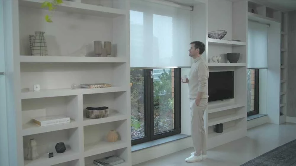 Eve Home „Eve Motionblinds“ roletų atnaujinimo rinkinys („Matter“) – variklis didelio skersmens vamzdžiams