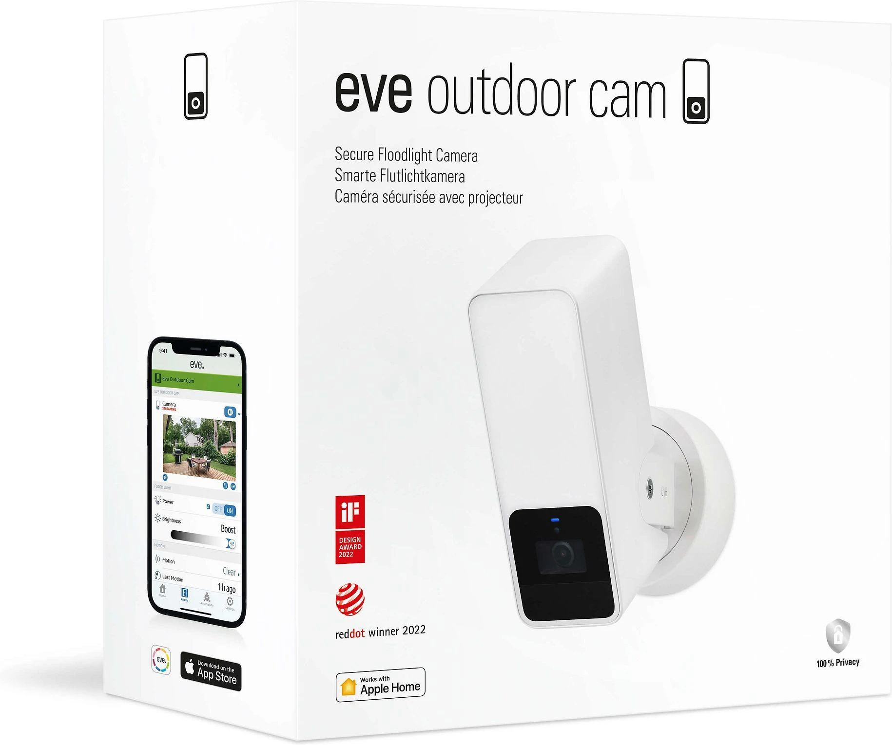Carruzzo Eve Systems EVE Outdoor Cam Baltas