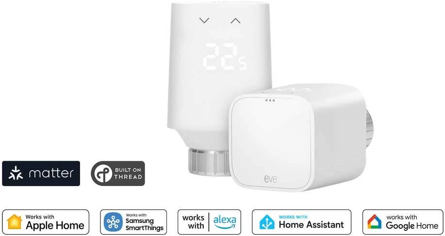 Eve Systems Eve Home „Eve Thermo“ – išmanusis radiatoriaus vožtuvas („Matter“, 5-oji karta)