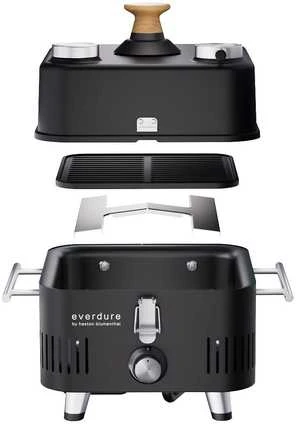 Everdure Everdure Cube Proflame 360 gas camping grill, juodas