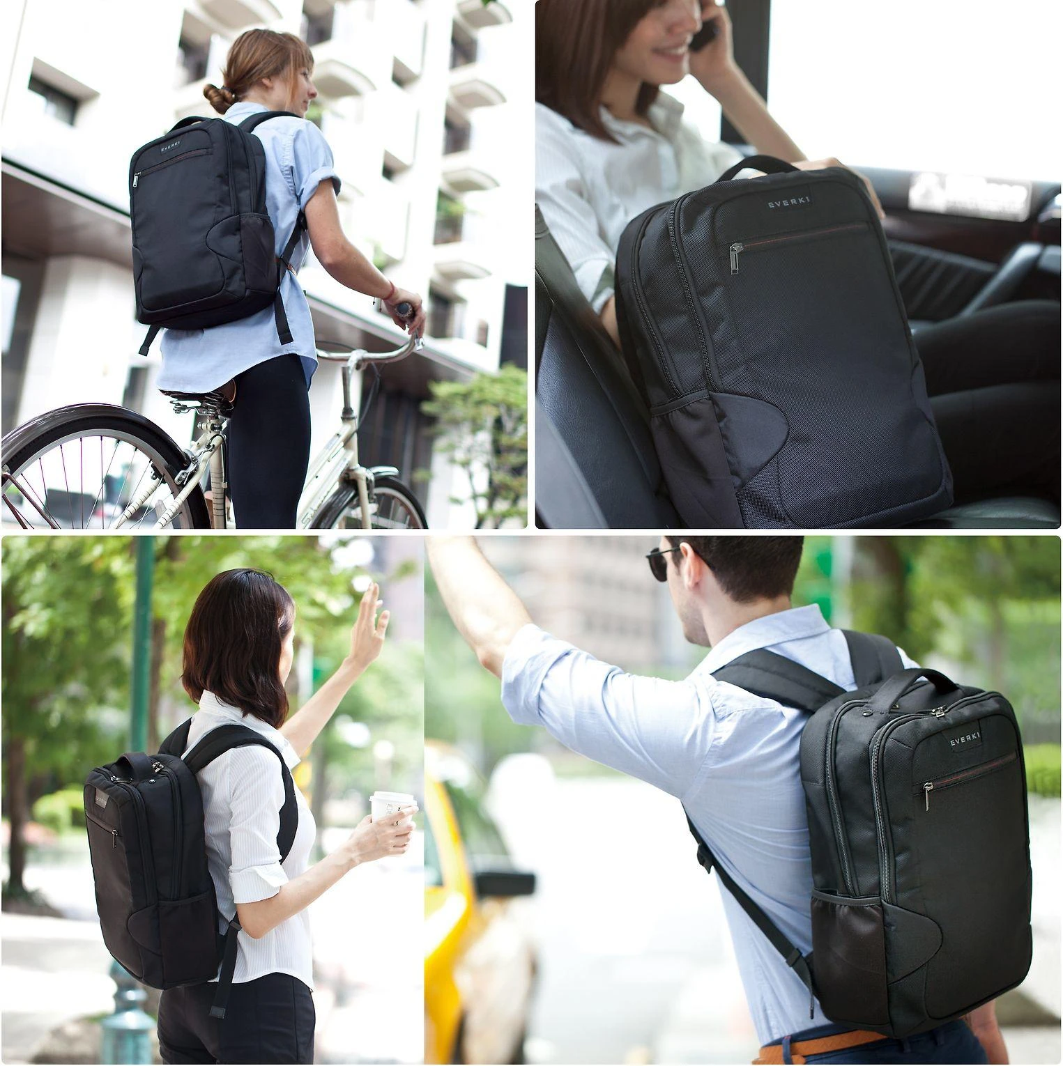 Everki Studio Slim Backpack 14,1 ", taip pat tinka MacBook Pro 15"