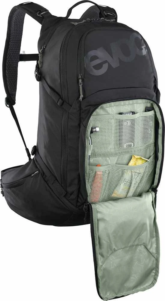 „Evoc Explorer Pro 30“ dviračių kuprinė – juoda