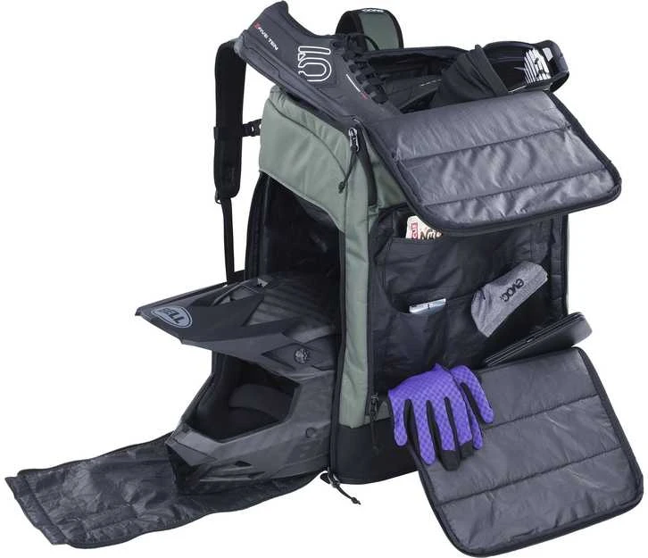 Evoc GEAR BACKPACK 60 -varustereppu, vihreä