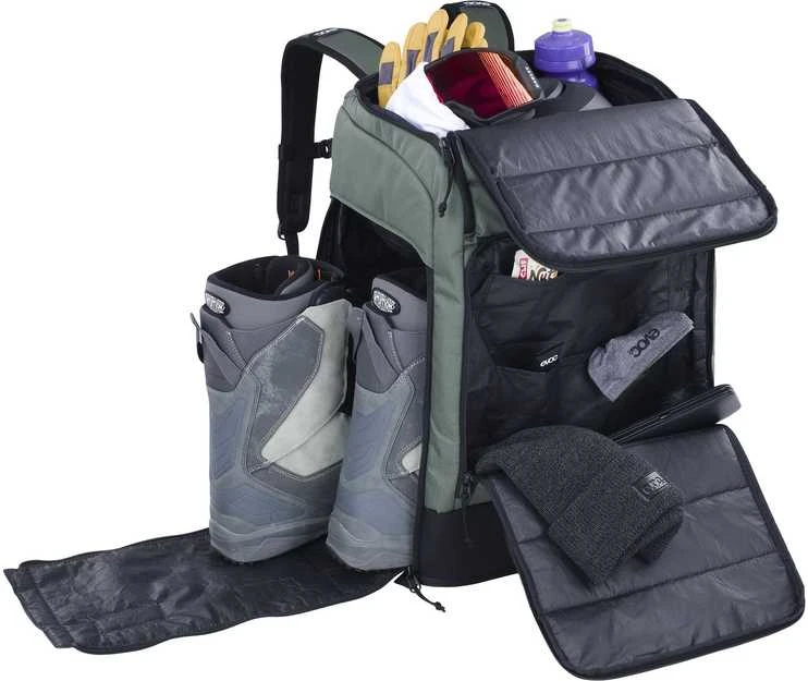 Evoc GEAR BACKPACK 60 -varustereppu, vihreä